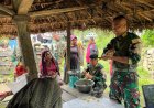 Satgas Yonif 511/DY Latih Masyarakat Bikin Kue untuk Tingkatkan Keterampilan dan Ekonomi Warga